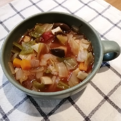 具だくさんでとってもおいしかったです☆たっぷり野菜が食べられました♪